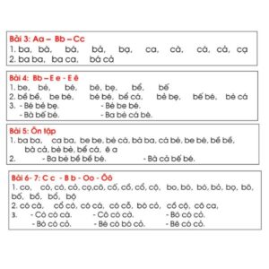 83 bài luyện đọc lớp 1 bộ Kết nối