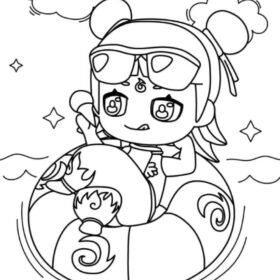 tranh to mau natra ma dong giang the 3